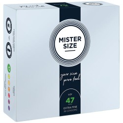 Préservatifs 47mm XS MISTER SIZE