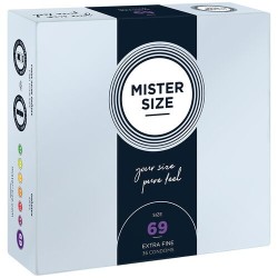 Préservatifs 69mm XXXL MISTER SIZE