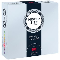 Préservatifs 60mm XL MISTER SIZE