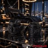 Menottes pour chevilles en cuir - Série Black Diamond