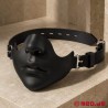 Masque facial verrouillable avec bâillon MEO SlaveFace