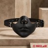 Masque facial verrouillable avec bâillon MEO SlaveFace