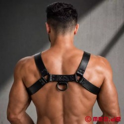 Harnais en cuir - Fetish Gear - Noir Noir