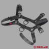 Harnais en cuir - Fetish Gear - Noir Noir