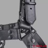 Harnais en cuir - Fetish Gear - Noir Noir
