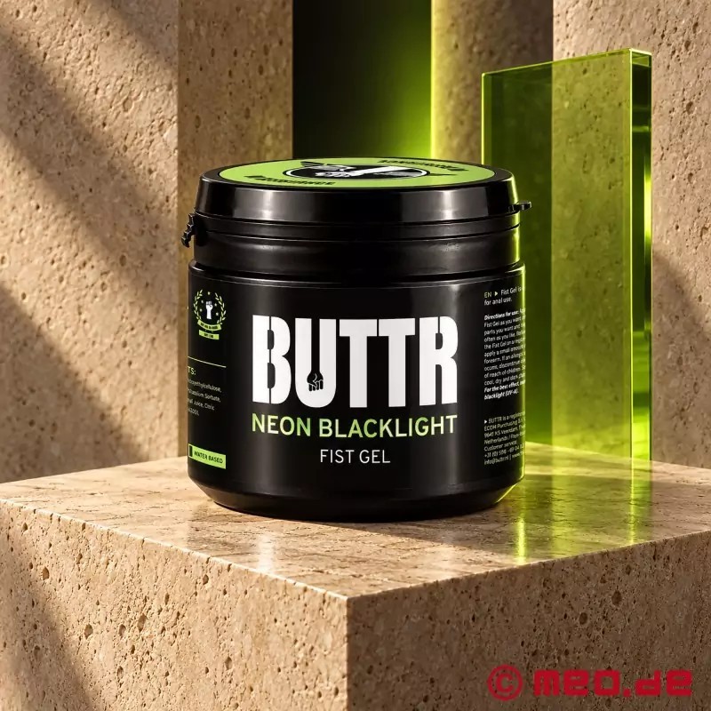 Lubrifiant pour fisting à effet néon - 500 ml BUTTR