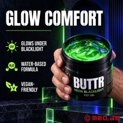 Lubrifiant pour fisting à effet néon - 500 ml BUTTR